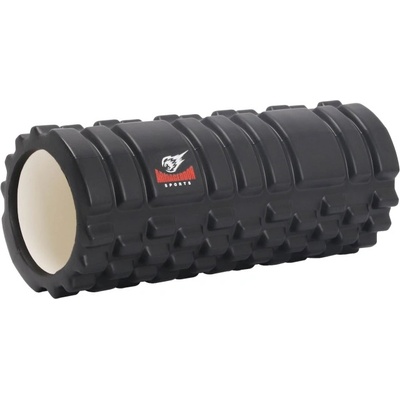 ARMAGEDDON Foam Roller / Фоумролер масажен 33 x 14 см Черен