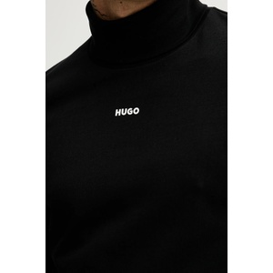 HUGO BOSS Памучна блуза с дълги ръкави Daporollo (50547372) - answear - 175,83 лв