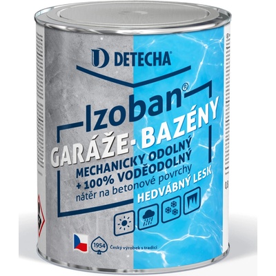Detecha, chemické výrobní družstvo Detecha Izoban Varianta: Detecha Izoban šedý 0,8 kg