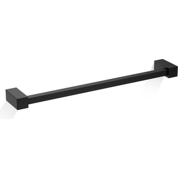 DECOR WALTHER Закачалка на релса за кърпи Corner 40 см черен мат (0560160)