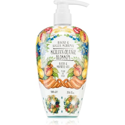 Le Maioliche Sicilian Orange Blossom Line sprchová pena do kúpeľa 700 ml