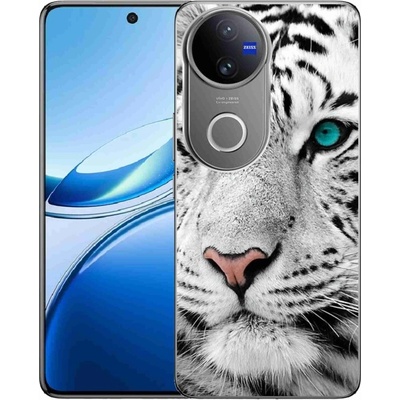 mmCase Gelový na Vivo V50 5G bílý tygr