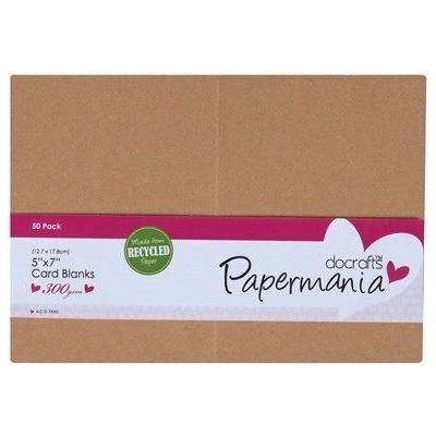 WEST DESIGN West Design 12,7 × 17,8 cm přání a obálky 50 ks (300 g/m2) kraft