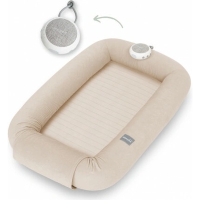Sleepee Multifunkčné hniezdočko pre bábätko s bielym šumom 3v1 Sleepee Sand