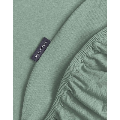 Marc O'Polo Чаршаф с ластик Premium Organic 100 x 200 см зелен (730342-103-007)