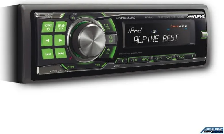 Alpine CDE-9880R