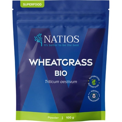 NATIOS Mladá pšenice BIO prášek 100 g