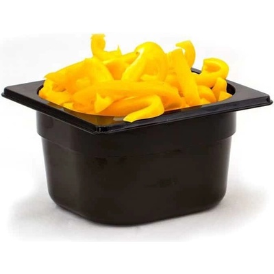 Nádoba GN 1/6, HENDI, Profi Line, GN 1/6, 3,4L, Čierna, 176x162x(H)200mm