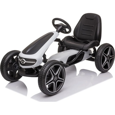 Mamido šlapací motokára Mercedes XMX610 bílá