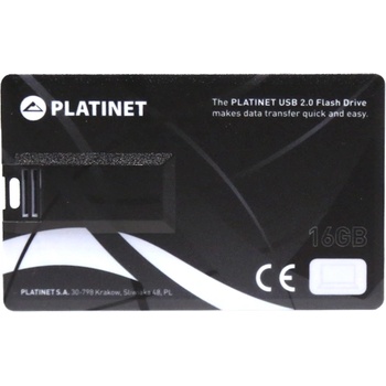 Platinet Name Card Grey Edition 16GB USB 2.0 44338
