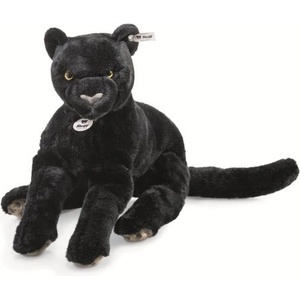 Steiff Originals Nero висящ пантера, черна плюшена играчка (084072)