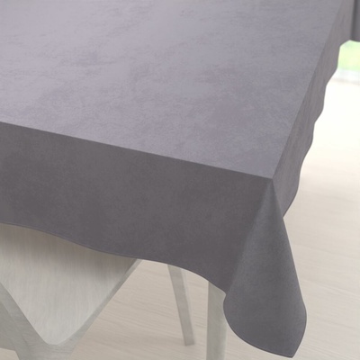 Biante Zamatový obdĺžnikový obrus Velvet Premium SVP-013 Sivý 140x220 cm