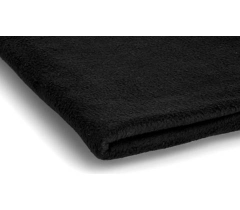 Microfleece farba čierna 12