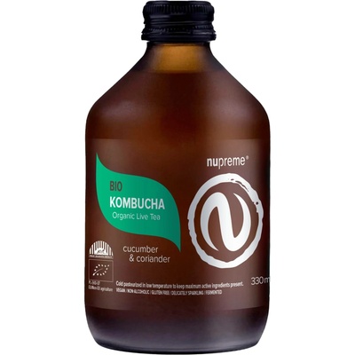 Vigo Kombucha BIO probiotický nápoj příchuť Cucumber & Coriander 330 ml