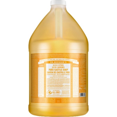 Dr. Bronner's přírodní tekuté mýdlo s pomerančem a citrusy 3,8 l