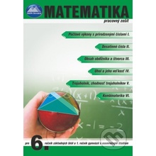 Matematika 6 - Pracovný zošit - Dušan Kotyra