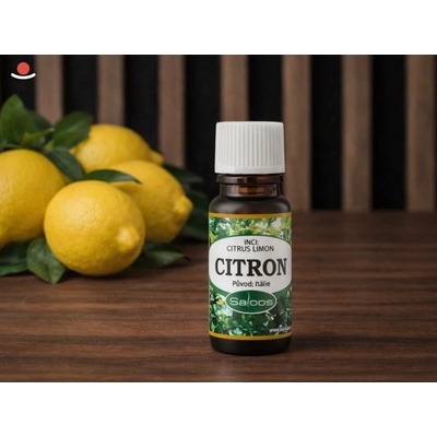 Saloos esenciální olej Citrón 10 ml – Hledejceny.cz