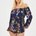 Brave Soul Гащеризон Brave Soul Women's Playsuit - Navy Floral
