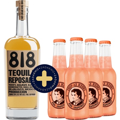 818 Tequila Reposado by Kendall Jenner 40% 0,7 l (holá láhev) – Zboží Mobilmania