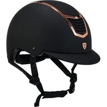 EQUESTRO Bezpečnostní helma Ultra Light black rosegold