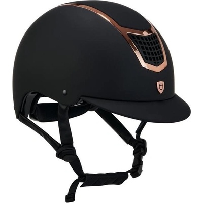 EQUESTRO Bezpečnostní helma Ultra Light black rosegold – Hledejceny.cz
