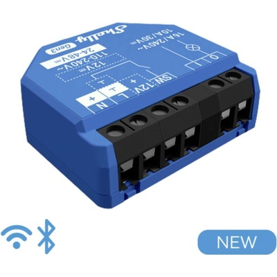 Shelly 1 Gen3 spínací modul 1x 16A (WiFi, Bluetooth) SHELLY-1-Gen3 – Hledejceny.cz