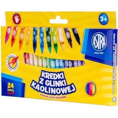 Astra kaolínové farbičky 24 ks
