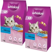 Whiskas Adult tuňák 2 x 7 kg