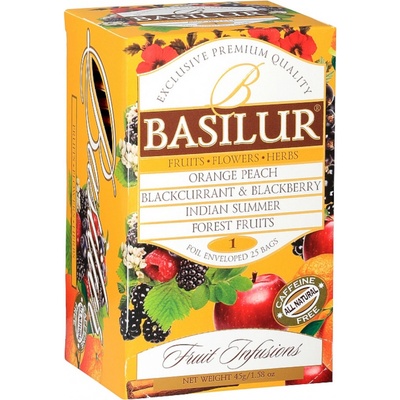 Basilur Fruit Infusions Assorted Vol. I. 25 x 1,8 g