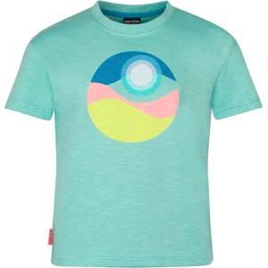TROLLKIDS Детска тениска Trollkids Girl's Halsafjord T-Shirt - Aqua Haze - размер 140 (EU) (704-3769-0516)