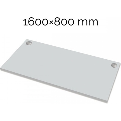 Deska stolu Fellowes Levado™, 1600x800 mm, šedá