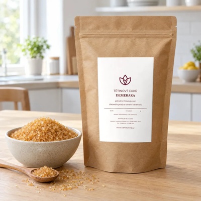 Demerara cukr třtinový 1 kg