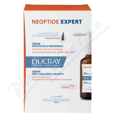 DUCRAY Neoptide Expert Sérum proti vypadávání vlasů & růst 2 x 50 ml – Zbozi.Blesk.cz