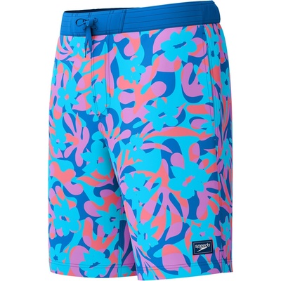 Speedo print bondi boardshort 20 blue/purple xl - uk38