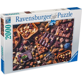 Ravensburger Пъзел Ravensburger от 2000 части - Шоколадов рай (16715)