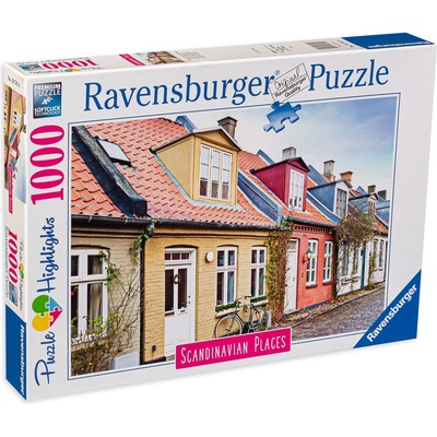 Ravensburger Пъзел Ravensburger от 1000 части - Арихуус, Дания (16741)