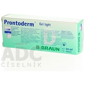 B. Braun Prontoderm Light gel antimikrobiální bariéra 30 ml