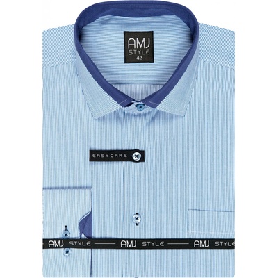 AMJ Style košile Modrá
