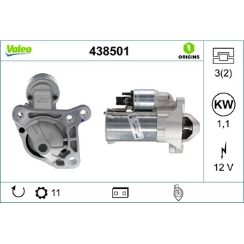 żtartér VALEO 438501