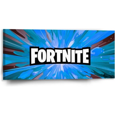 Sablio Obraz FORTNITE modrá - 110x50 cm