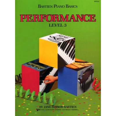 Bastien Piano Basics PERFORMANCE Level 3
