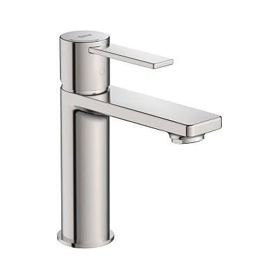 Roca Смесител за умивалник, без изпразнител, Targa, stainless steel (A5A325FSM0)