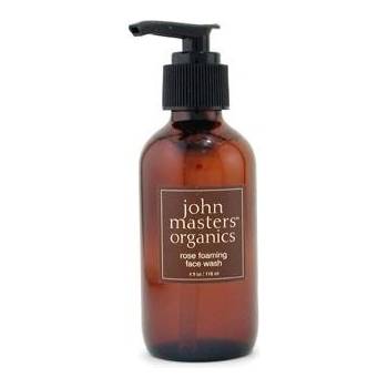 John Masters Organics pěnivá čistící péče s extraktem z růží Rose Foaming Face Wash ( pro normální/ suchou pokožku ) 118 ml