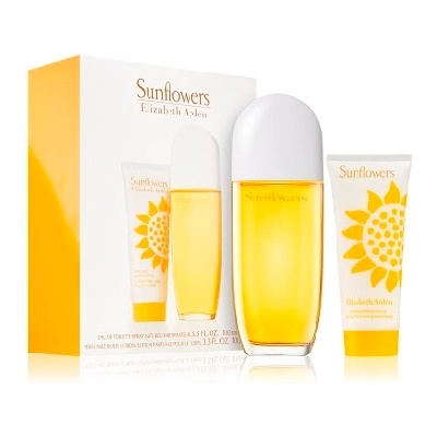 Elizabeth Arden Sunflowers подаръчен комплект Woman Eau de Toilette 100 ml + мляко за тяло 100 ml