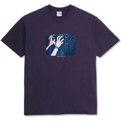 Polar triko Caged Hands fialová