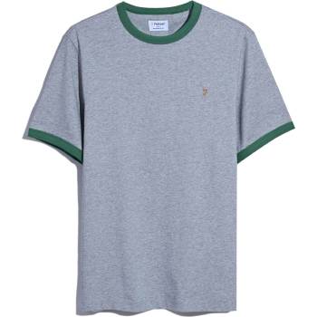 Farah Тениска Farah Groves Ringer T-Shirt - Grey