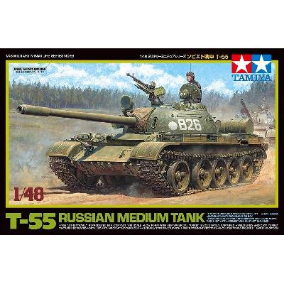 Tamiya T-55 Soviet MBT 1:48