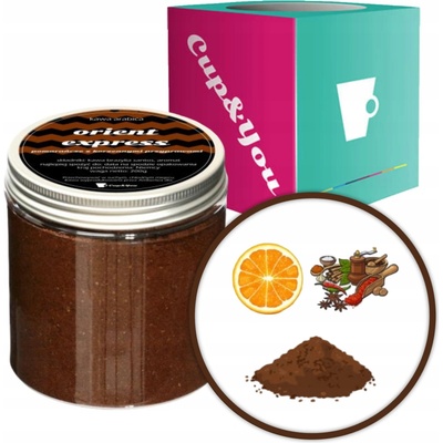 Cup&You Ochutená aromatizovaná káva ORIENT EXPRESS mletá ARABICA 200 g
