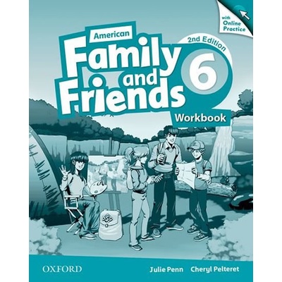 Family and Friends 6 American Second Edition Workbook with Online Practice - Penn Julie