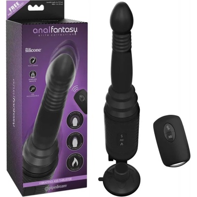 Анален вибратор с прогресивни движения, 33см. - Vibrating Ass Thruster (PIPE477723)